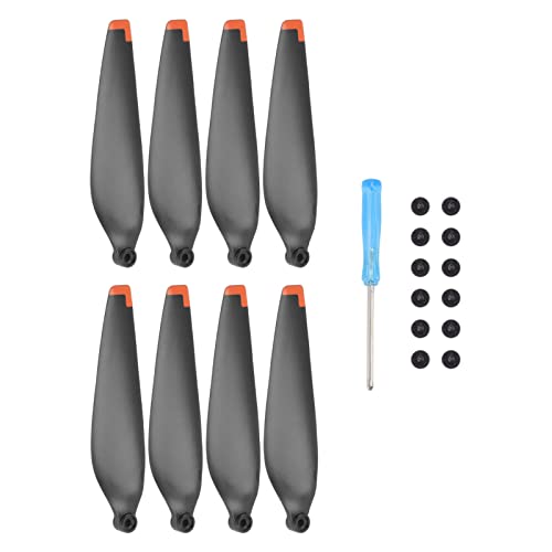 EVTSCAN 2 Paare Drone Propeller 6030 Requisiten Blatt Ersatz niedrige Rausch -Ersatzpropellerblätter für 3 Pro (Orange Edges) von EVTSCAN