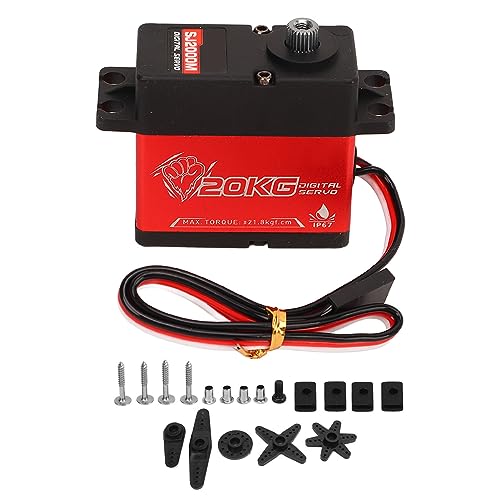 EVTSCAN 20 kg RC Servo Effizienter hoher Genauigkeit Servo für Feste Flügelmodellboot intelligenter Roboter von EVTSCAN
