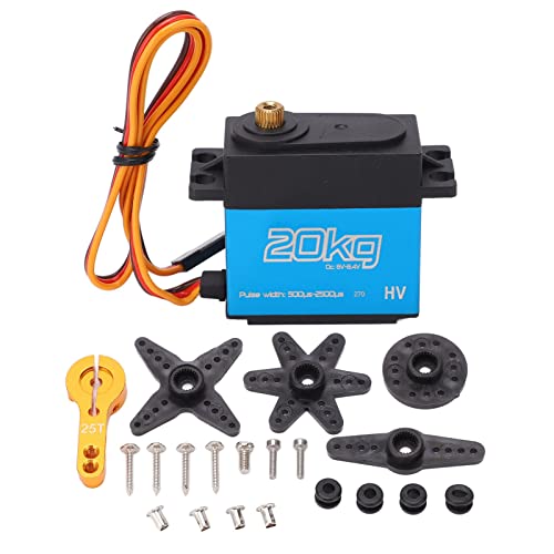 EVTSCAN 20 kg digitales Servo niedriger Rausch hoher Torsion 270 Grad RC -Servo für RC -Autos Roboter von EVTSCAN