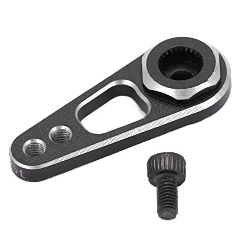 EVTSCAN 25T Lenksservo Arm Aluminiumlegierung Langlebiger Stabiler Performance -Lenksarm RC -Auto 1/8 1/10 (Silver) von EVTSCAN