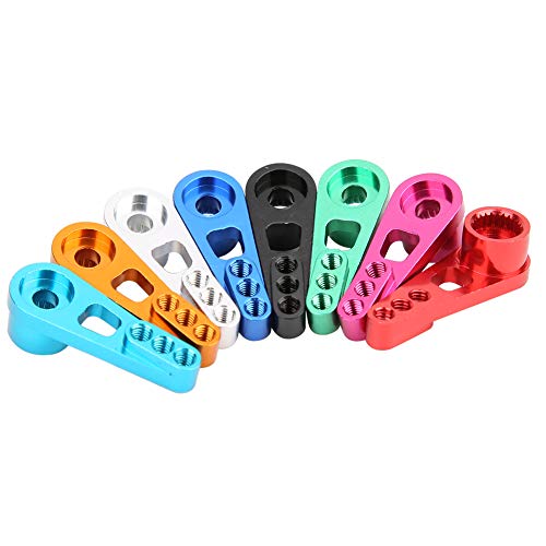 EVTSCAN 25t farbenfrohe RC -Servo -Horn -Armmetall Strong Langlebige A949 A959 A969 RC -Autozubehör von EVTSCAN