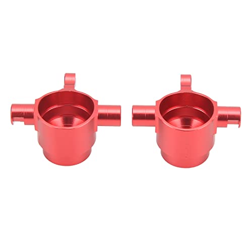 EVTSCAN 2pcs RC Lenkungspokal Universal Aluminiumlegierungen Lenkung 1/10 RC -Autos hohe Stabilität für Rustler 4WD 67064 67076 (Red) von EVTSCAN