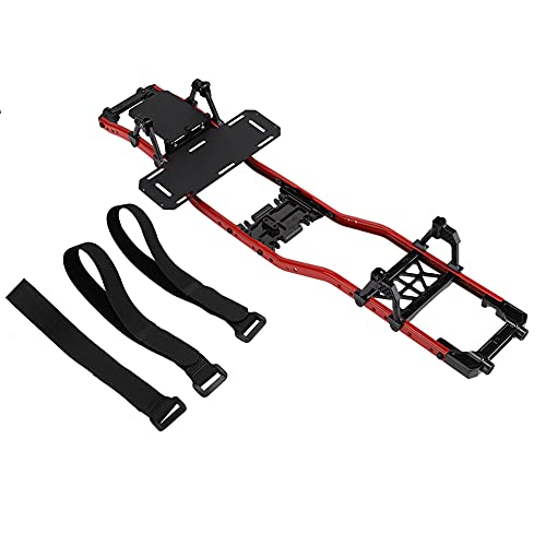 EVTSCAN 313 mm Radstand Metall RC Rahmen RC Crawler -Rahmen für Axial 90046 D90 (Red) von EVTSCAN