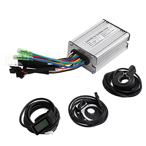 EVTSCAN 350W Elektromotor Controller Kit 17A bürstenloser Motor Controller KT LCD4 -Anzeige -Panel -Sensor -Drosselklappen -Aluminium -Legierung Elektrofahrrad von EVTSCAN