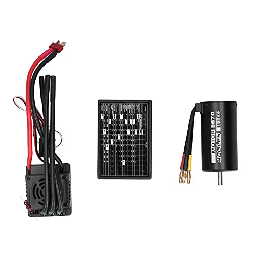 EVTSCAN 3670 2150 kV bürstenloser Motor Super Glatte Beschleunigung Hocheffizienz für 1/8 RC -Auto von EVTSCAN