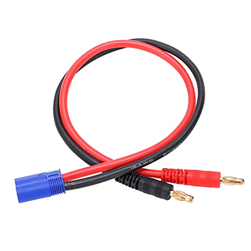 EVTSCAN 4,0 mm Bananenkopf EC5 -Stecker 12AWG Silikondraht für RC -Flugzeugschiff -Ladegerät EVTSCAN 4,0 mm Bananenkopf EC5 -Stecker 12AWG Silikondraht für RC -Flugzeugschiff -Ladegerät von EVTSCAN