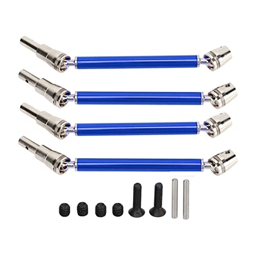 EVTSCAN 4 PCS RC vorderen Heck -CVD -Antriebswellen -Kit -Austausch für arrma 1/10 RC -Auto (Blue) von EVTSCAN