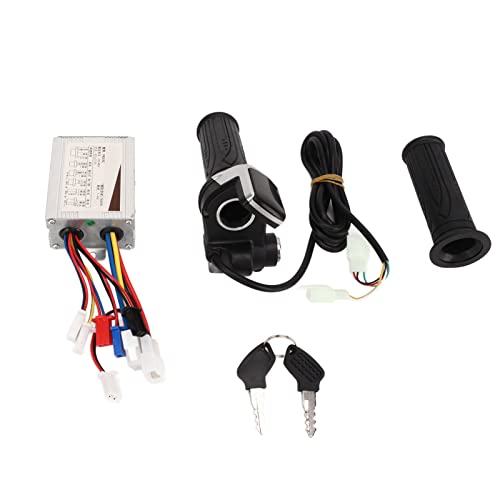 EVTSCAN 48 V 500W Elektrofahrradmotor Binsel Controller Kit Square Screen 9 Lichter Drosselklappengriff mit Tasten von EVTSCAN