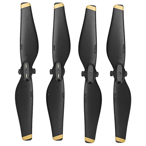 EVTSCAN 4PCS -Drohnenpropeller niedrige Rauschklingen Requisiten Setzen Sie Zubehör Ersatz für Spark (Gold Decor) von EVTSCAN