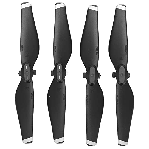 EVTSCAN 4PCS -Drohnenpropeller niedrige Rauschklingen Requisiten Setzen Sie Zubehör Ersatz für Spark (White Edge) von EVTSCAN