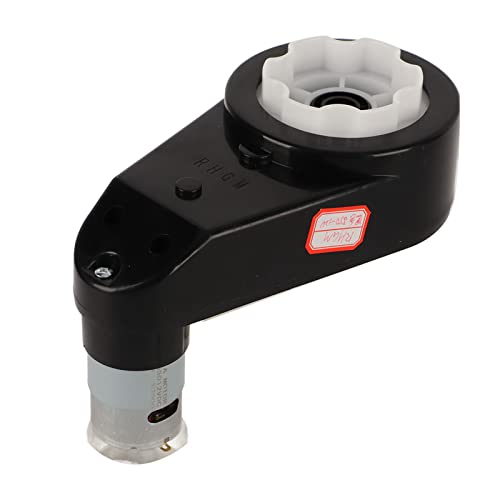 EVTSCAN 550 12V Kinder -Elektroauto -Motor Getriebe 12000 U/min Hochgeschwindigkeitswagen Zubehör (Black) von EVTSCAN