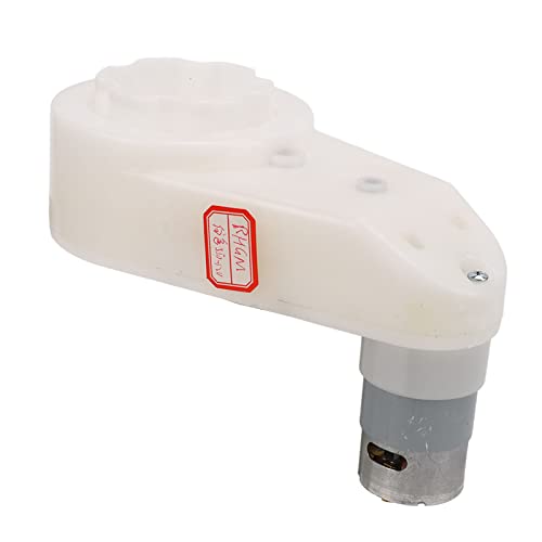 EVTSCAN 550 12V Kinder -Elektroauto -Motor Getriebe 12000 U/min Hochgeschwindigkeitswagen Zubehör (White) von EVTSCAN