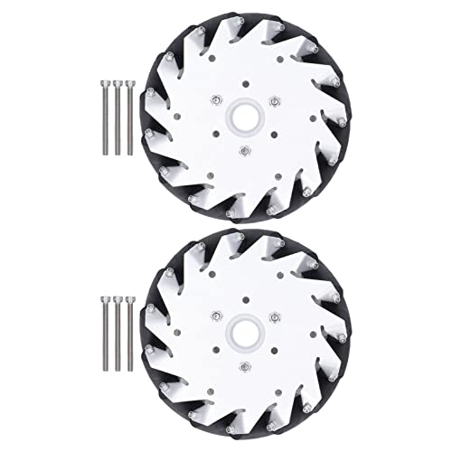 EVTSCAN 6 Zoll 152 mm Omni -Rad -Omni -Richtungsrad - Agile und stabile Bewegung für kleine Roboter (Right) von EVTSCAN