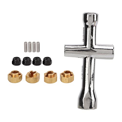 EVTSCAN 7mm Messing Hex Rad Hubs Adapter stabil für axiale SCX24 1/24 Fernbedienungsauto Gelb EVTSCAN 7mm Messing Hex Rad Hubs Adapter stabil für axiale SCX24 1/24 Fernbedienungsauto Gelb von EVTSCAN