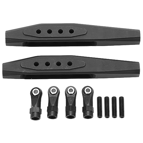 EVTSCAN Aluminium Heckarm Kit Anti -Rost -Metallarm für axiale RR10 1/10 Kletterwagen (Black) von EVTSCAN