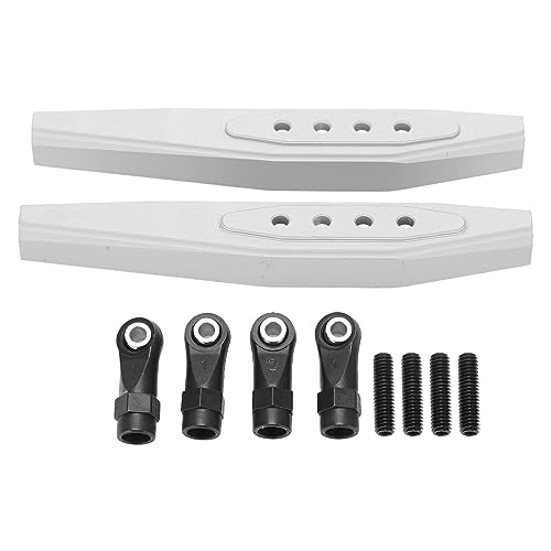 EVTSCAN Aluminium Heckarm Kit Anti -Rost -Metallarm für axiale RR10 1/10 Kletterwagen (Silver) von EVTSCAN