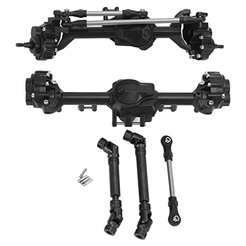 EVTSCAN Aluminium RC -Portalachse Set Hochleistungsklettern Fahrzeug Rennset Kit von EVTSCAN