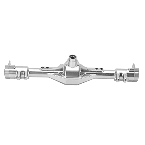 EVTSCAN Aluminiumlegierung Achsgehäuse eingerichtet Upgrade Cool Look losi Super Baja Rey 2.0 1/6 RC Car Bridge (Silver) von EVTSCAN