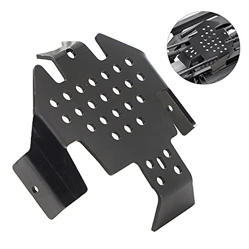 EVTSCAN Aluminiumlegierung Chassis Guard Platte -4 1/10 RC -Upgrade Teile Schwarz Leichtes Gewicht von EVTSCAN