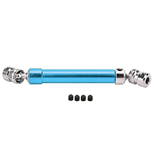 EVTSCAN Aluminiumlegierung Einstellbarer Sechskantantriebswelle -Zubehör für 1/10 RC -Auto Crawler Truck Hop hoch (Blue) von EVTSCAN