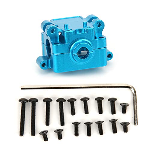 EVTSCAN Aluminiumlegierung Getriebe RC GEGRADE Teile Einfache Installation Verwenden Sie WL 1/28 K969 K989 P929 Auto Blue Titanium Silber (Blue K989-24B) von EVTSCAN