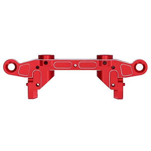 EVTSCAN Aluminiumlegierung Heck Stoßstangenhalter stabile Leistung RC -Upgrade Axial SCX6 Crawler Car (Red) von EVTSCAN