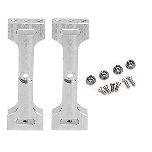 EVTSCAN Aluminiumlegierung Heckmontage Upgrade-Kit für MN D90 MN-99 MN-91 FJ-45 RC-LKW (Silver MN-011S) von EVTSCAN