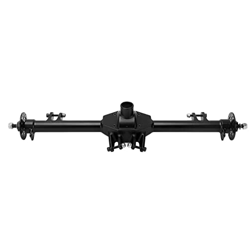 EVTSCAN Aluminiumlegierung Hinterachergehäuse RC Ersatzteile Starke lenkbare Verknüpfungsbaugruppe für Losi Baja Rey 1/10 RC -LKW (Black) von EVTSCAN
