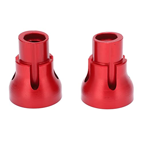 EVTSCAN Aluminiumlegierung Hinterachse Hülle Radadapter -Radachse für Losi 1/8 LMT Feststoff -RC -Autoteile (Red) von EVTSCAN