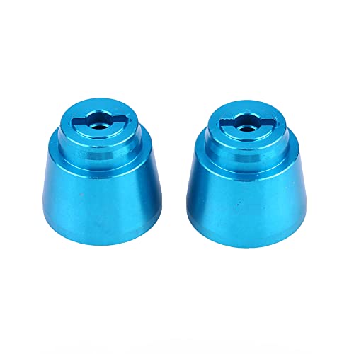 EVTSCAN Aluminiumlegierung Hinterrad Hex Hub -Adapter Präzision CNC Bearbeitung Hochsimuliertes Zubehör für Axial Rock Racer 90026 RC -Auto (AX31011B Blue) von EVTSCAN