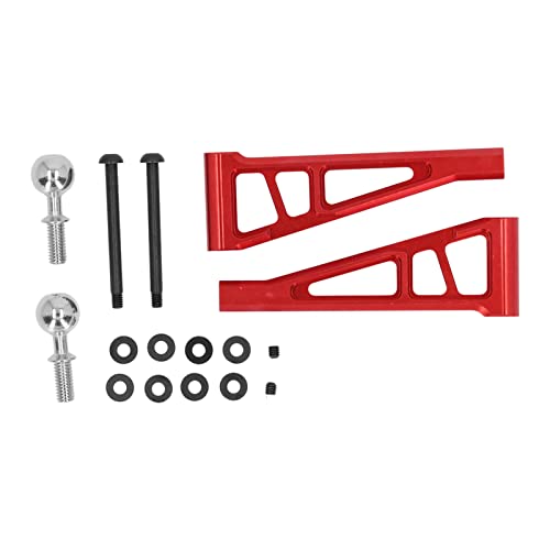 EVTSCAN Aluminiumlegierung Leichtes RC -Auto vorderer oberer Schwung Arm Stabiler Lauf Exquisite Verarbeitung für ARRMA 1/7 1/8 RC -Auto (Red) von EVTSCAN