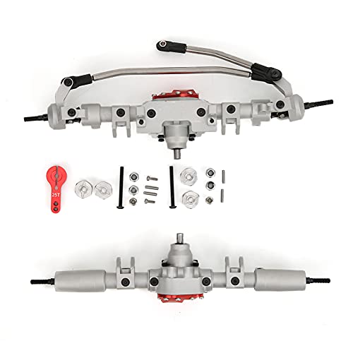 EVTSCAN Aluminiumlegierung RC Achsen Upgrade Teile präzise Bearbeitung Schön und modisch für SCX10 II D90 1/10 RC -Auto von EVTSCAN