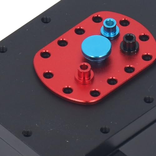 EVTSCAN Aluminiumlegierung RC Receiver Box Sealed Metall Protector Hülle für RC Crawler Cars Equipment 1/10 (Black) von EVTSCAN