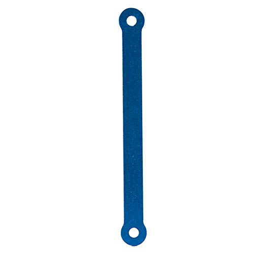 EVTSCAN Aluminiumlegierung Vorderarmanbleisstange Hoch -Präzision Leichtes haltbares Silber für Schrägstrich 2WD 1:10 RC -Auto (Dark Blue) von EVTSCAN