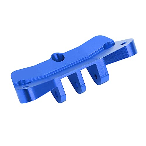 EVTSCAN Aluminiumlegierung Vorne Hinten Stange Fix Mount Kompakt Einfach zu Bedienen für LOSI 1/8 LMT SOLID AXLE Remote Comtrol Auto (Blue) von EVTSCAN