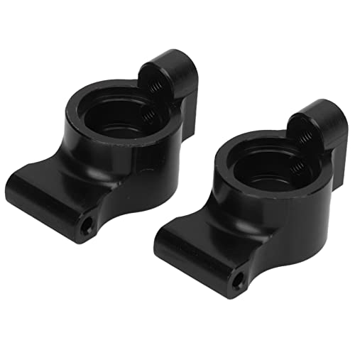 EVTSCAN Aluminiumlegierung hinterer Achse Tasse Hochfestes RC -Zubehör für LC Racing PTG -2 1/10 RC -Auto (Black) von EVTSCAN