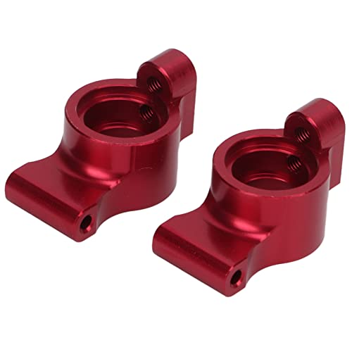 EVTSCAN Aluminiumlegierung hinterer Achse Tasse Hochfestes RC -Zubehör für LC Racing PTG -2 1/10 RC -Auto (Red) von EVTSCAN