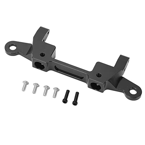 EVTSCAN Aluminiumlegierung hinterer Stoßstangen -Halterung CNC -Bergständer für axiales 1/6 SCX6 RC -Fahrzeug (Black) von EVTSCAN