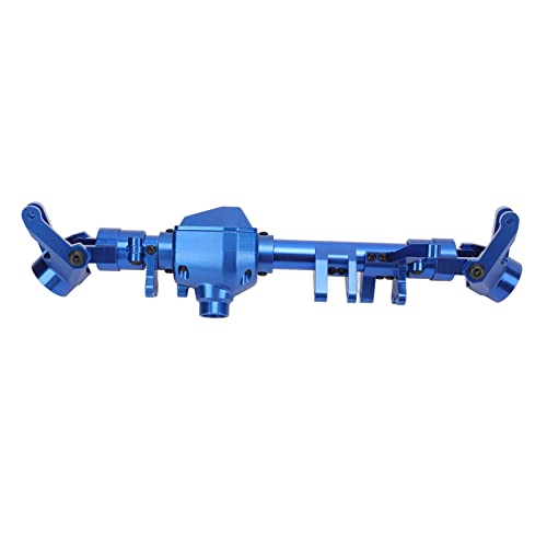EVTSCAN Aluminiumlegierung verbessert das RC -Frontachse -Gehäuse für axiales SCX6 1/6 RC -Auto (Blue) von EVTSCAN