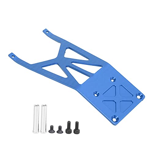 EVTSCAN Aluminiumlegierung vordere Chassis -Schutzplatte Protektor Easy Installieren Sie Upgrade Slash 2WD 1/10 RC -Auto (Blue) von EVTSCAN