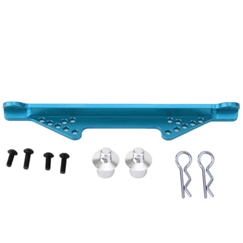EVTSCAN Aluminiumlegierung vordere Körperhalterung der Vorderseite der Hochfestigkeit für RC -Auto -Upgrade -Teile (Light Blue) von EVTSCAN