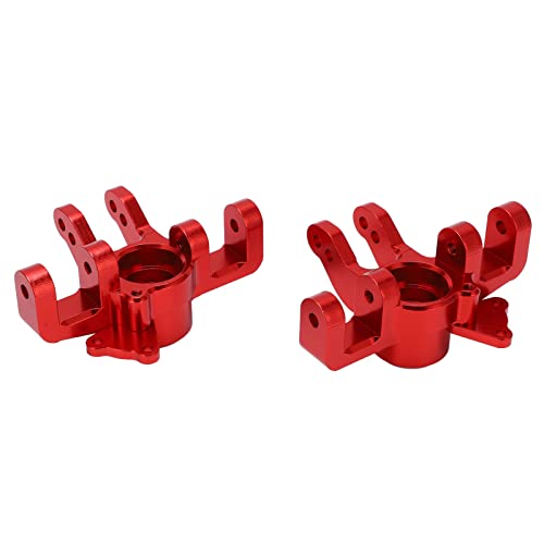EVTSCAN Aluminiumlegierung vordere Lenkungsbecher -Upgrade -Teile für Losi Super Baja Rey 1/6 RC -Auto (Red) von EVTSCAN