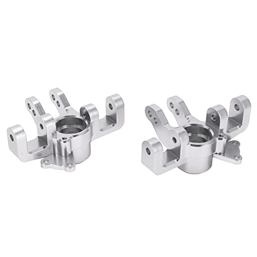 EVTSCAN Aluminiumlegierung vordere Lenkungsbecher -Upgrade -Teile für Losi Super Baja Rey 1/6 RC -Auto (Silver) von EVTSCAN