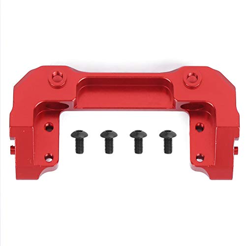 EVTSCAN Aluminiumlegierung vordere Servo -Ständer Praktische Upgrade -Teile für axiale SCX10 III RC Crawler Car (Red) von EVTSCAN