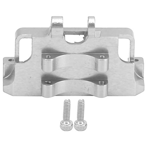 EVTSCAN Aluminiumlenkungsausrüstung Fester Berg -Servo -Halterung Axial SCX24 90081 RC -Auto -Upgrade -Teile (Silver) von EVTSCAN