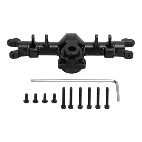 EVTSCAN Aluminum -Vorderachse -Deck -Upgrade für axiales SCX24 AXI90081 RC -Auto (Black) von EVTSCAN