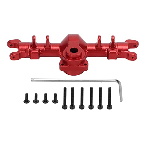 EVTSCAN Aluminum -Vorderachse -Deck -Upgrade für axiales SCX24 AXI90081 RC -Auto (Red) von EVTSCAN