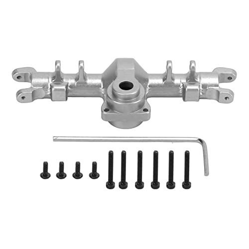 EVTSCAN Aluminum -Vorderachse -Deck -Upgrade für axiales SCX24 AXI90081 RC -Auto (Silver) von EVTSCAN