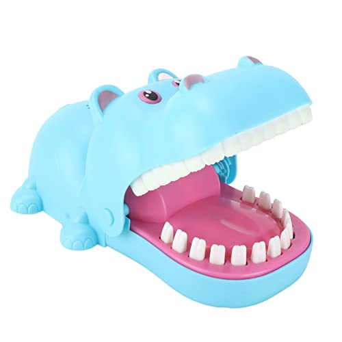 EVTSCAN Bite Fingerspielzeug Elektrische Beleuchtungsrunde Effekt Spiel Kinder fälschen kniffliges Spielzeug große Größe groß (Blue) von EVTSCAN