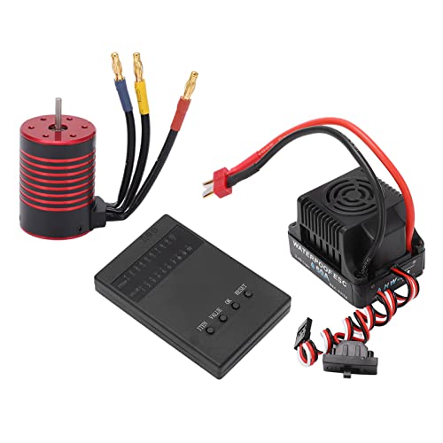 EVTSCAN Bürstenloser Motor ESC Kit High Torsion Design für RC -Auto -Enthusiasten (2300kV) von EVTSCAN